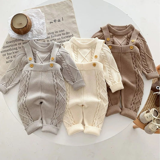 two-Piece knitted Jumpsuit